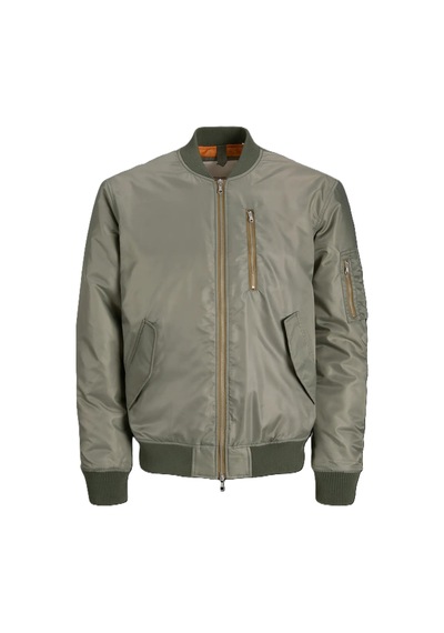 Jack & Jones Jack&jones Jcotrace Erkek Bomber Ceket 12301762 Yeşil Jack & Jones Jack&jones Jcotrace Erkek Bomber Ceket 12301762 Yeşil
