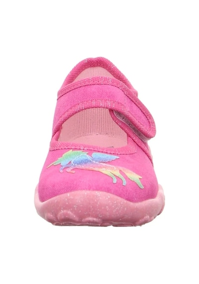 Superfit Bonny Kız Çocuk Ev Kreş Ayakkabısı Unicorn - Pembe 000281-5500