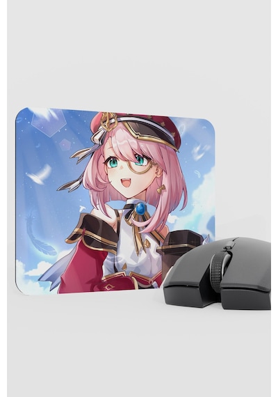 Charlotte Genshin Impact Anime Gacha V4 - 22x18 Gaming Mouse Pad Fare Altlığı