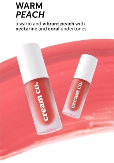 Co. Allık Ruj Göz Farı Glow Tint Warm Peach Nemlendirici Makyaj 503 Şeftali Hyaluronik Asit Peptit Genel