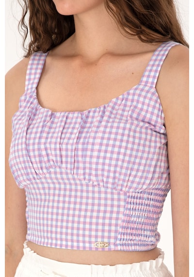 U.S. Polo Assn. Kadın Lila Askılı Bluz 50299657-VR034