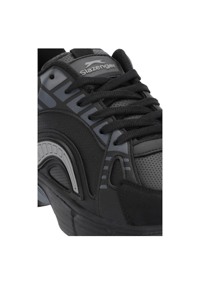 Slazenger Mossport I Erkek Siyah / Koyu Gri Koşu & Yürüyüş Spor Ayakkabısı Siyah / Koyu Gri