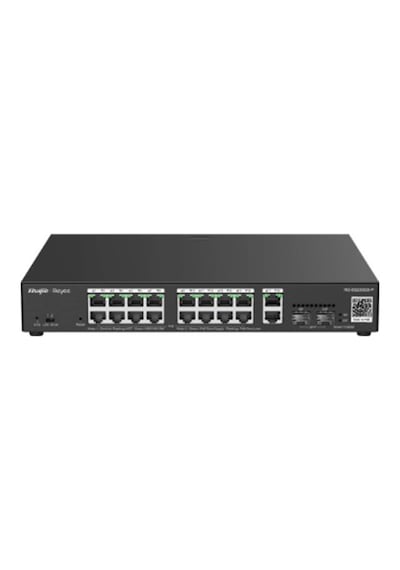 Ruijie-reyee Rg-es220gs-p 16 Port Poe+ 10-100-1000 Mbps + 2 Port Sfp + 2 Port Uplink Yönetilebilir