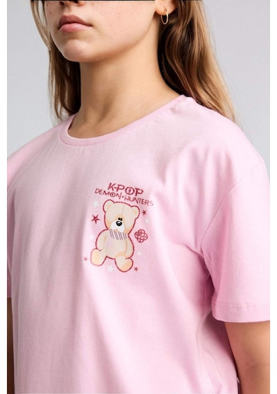 Defacto Kpop - Demon Hunters Relax Fıt 2li Pembe Pijama Takımı Kız Çocuk H8497a826smpn171 Pembe-pn171 Defacto Kpop - Demon Hunters Relax Fıt 2li Pembe Pijama Takımı Kız Çocuk H8497a826smpn171 Pembe-pn171