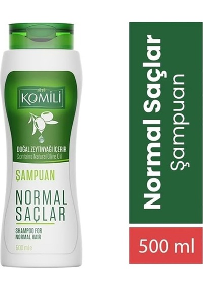 Komili Normal Saçlar Için Temel Bakım Şampuanı 500 Ml Tüm Saç Tipleri
