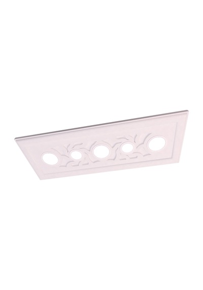 Motifpiyer spotlu gizli ışıklı tavan göbeği sgt-52-5 30X90X4.5cm