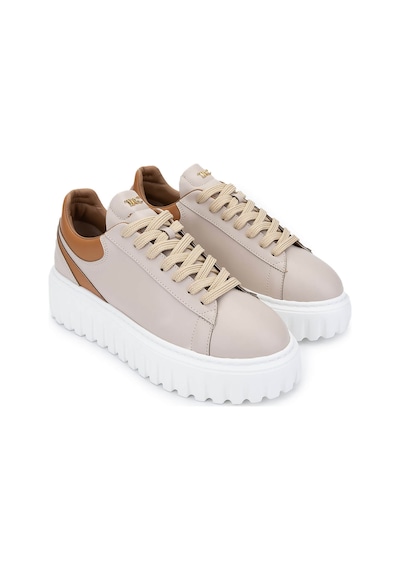 Tamer Tanca Kadın Deri /suni Nude Sneakers & Spor Ayakkabı 1009 05 Bn Ayk Sk24-25 Nude Cılt/tb Cılt Bej