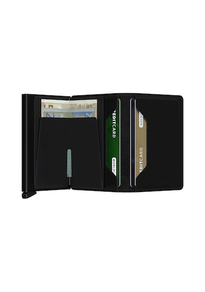 Secrid Slimwallet Matte Kartlık Cüzdan, Siyah Çok Renkli