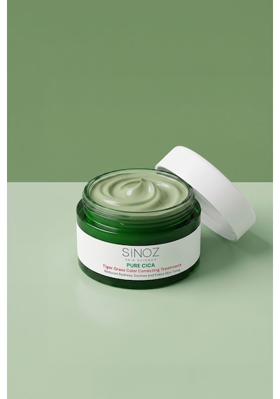 Sinoz Pure Cica Tiger Grass Ton Eşitleyici Yoğun Onarıcı ve Yatıştırıcı Yüz Kremi 15 ML