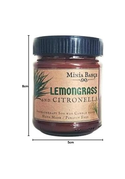 Bahçe Limonotu Kokulu Soya Mumu - 150 Gr