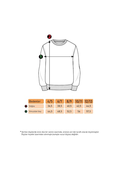 Toontoy Kız Çocuk Komple Balık Kuyruğu Baskılı Sweatshirt Siyah Toontoy Kız Çocuk Komple Balık Kuyruğu Baskılı Sweatshirt Siyah