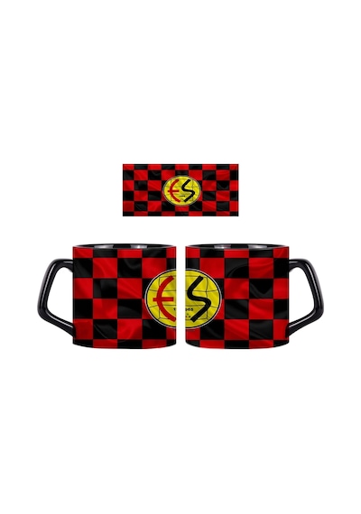 Eskişehirspor Kupa Bardak Tek Adet 0145 Çok Renkli