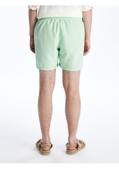 Lcw Swımwear Yeşil Kısa Boy Basic Erkek Deniz Şortu