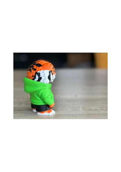 Kapüşonlu Kaplan Figürü 10cm
