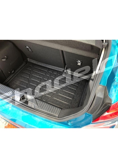 Ford Fiesta 2019-2020 3D Kauçuk Bagaj Havuzu Kokusuz Tam Uyum