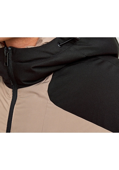 Jack & Jones Jack&Jones Kapüşonlu Puffer Vizon Erkek Mont 12239001 001