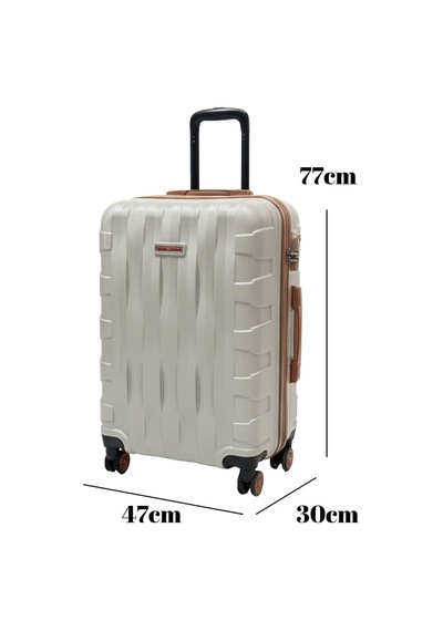 Louisiana Polo Büyük Boy Valiz 4x2 Teker Vizon-taba 1167 Vizon - Taba