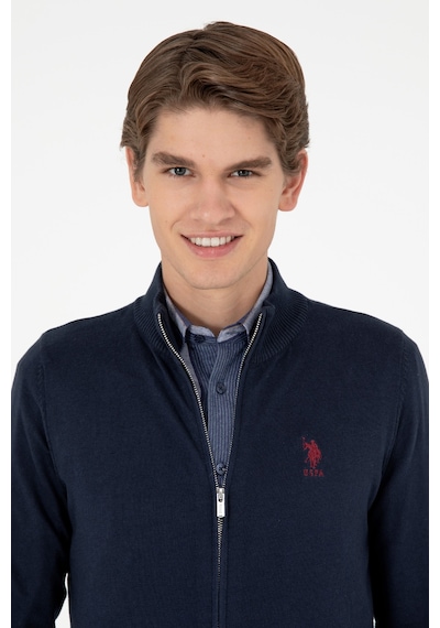 U.S. Polo Assn. U.s. Polo Assn. Erkek Lacivert Hırka Triko 50293526-vr033