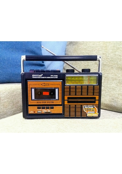 Kaset Çalar Nostaljik Radyo Knstar Fp-319U