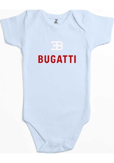 Zepplin Giyim Bugatti Logo Siyah Bebek Body Zıbın