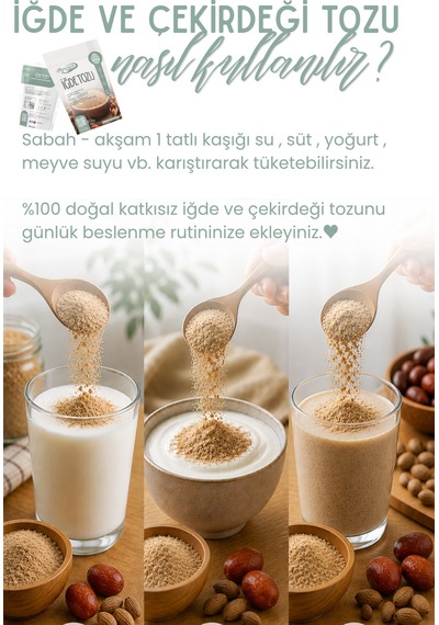 1 Kg Iğde Ve Çekirdeği Tozu Iğde Unu % 100 Doğal Günlük Taze Öğütülür.