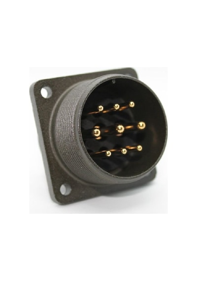 Maojwei Ms3102-24-11p ,düz/m33/9pin Erkek Konnektör