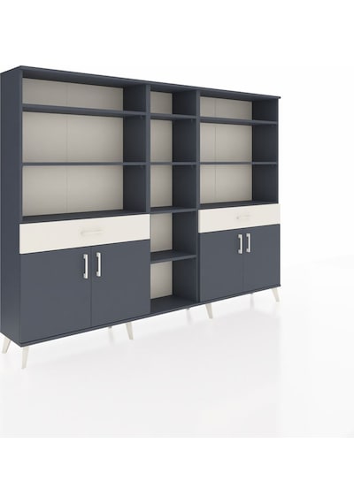 Arges Dolap 12 Raflı 2 Çekmeceli 4 Kapaklı 220x30x163 Antrasit-antrasit/aytaşı Antrasıt/aytası - Antrasıt Arges Dolap 12 Raflı 2 Çekmeceli 4 Kapaklı 220x30x163 Antrasit-antrasit/aytaşı Antrasıt/aytası - Antrasıt