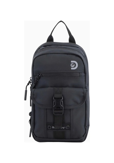 Discovery Shield Rfıd Korumalı Sürdürülebilir Sling Sırt Çantası Siyah 1