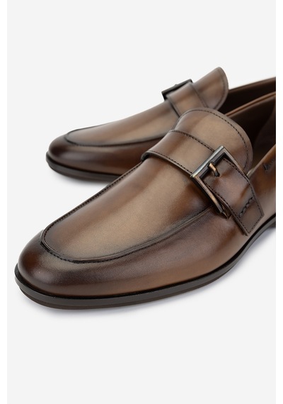 Valmenti Erkek Hakiki Deri Taba Loafer Ayakkabı 1016 161a Erk Ayk Sk24-25 Taba Taba
