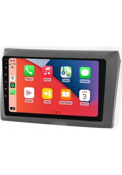Aln Fiat Stilo 2003-2017 6gb Ram 64gb Hafıza 8 Çekirdek Carplay Android Multimedya 9"