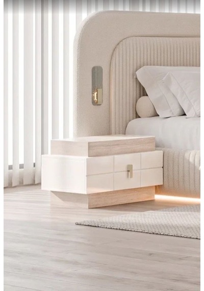 Loft Mdf Bazalı Yatak Odası Takımı