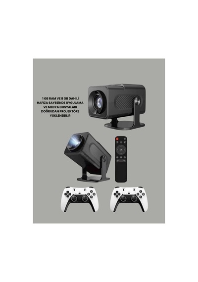 Wifi6 Ve Bluetooth 5.4 Destekli Led Projektör - Hcs350pro Yeni Nesil Renkli