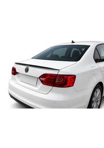 Volkswagen Jetta Bagaj Üstü Spoiler Plastik Astarlı