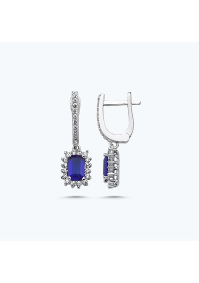 Altınbaş Altın Üçlü Mavi Taşlı Baget Set Utkvr0034-24627-set