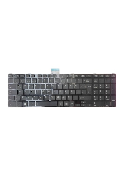 Toshiba Uyumlu Satellite L855-14P,C855,L850D Çerçeveli Klavye Tuş Takımı - 54956502