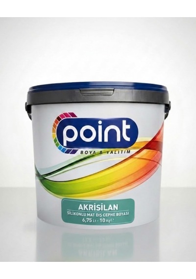 Akrisilan - Silikonlu Mat Dış Cephe Boyası Beyaz, 10 Kg 0.2 L