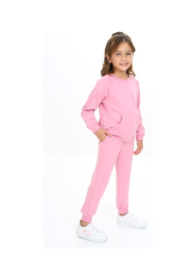 Toontoy Kids Toontoy Kız Çocuk 2'li Takım Nakış Baskılı Bisiklet Yaka Cepli Sweatshirt & Beli Paçası Lastikli Cepli Jogger Eşofman Altı - 2 İplik Gül Kurusu Toontoy Kids Toontoy Kız Çocuk 2'li Takım Nakış Baskılı Bisiklet Yaka Cepli Sweatshirt & Beli Paçası Lastikli Cepli Jogger Eşofman Altı - 2 İplik Gül Kurusu