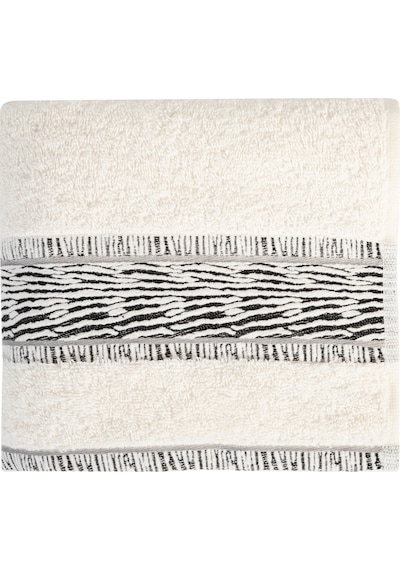 Mudo Home Penelope Zebra Yüz Havlusu 50x80 Beyaz