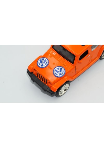 Volkswagen Oto Anahtar 3M Metal Alaşım Logo 2Li Set (262917321)