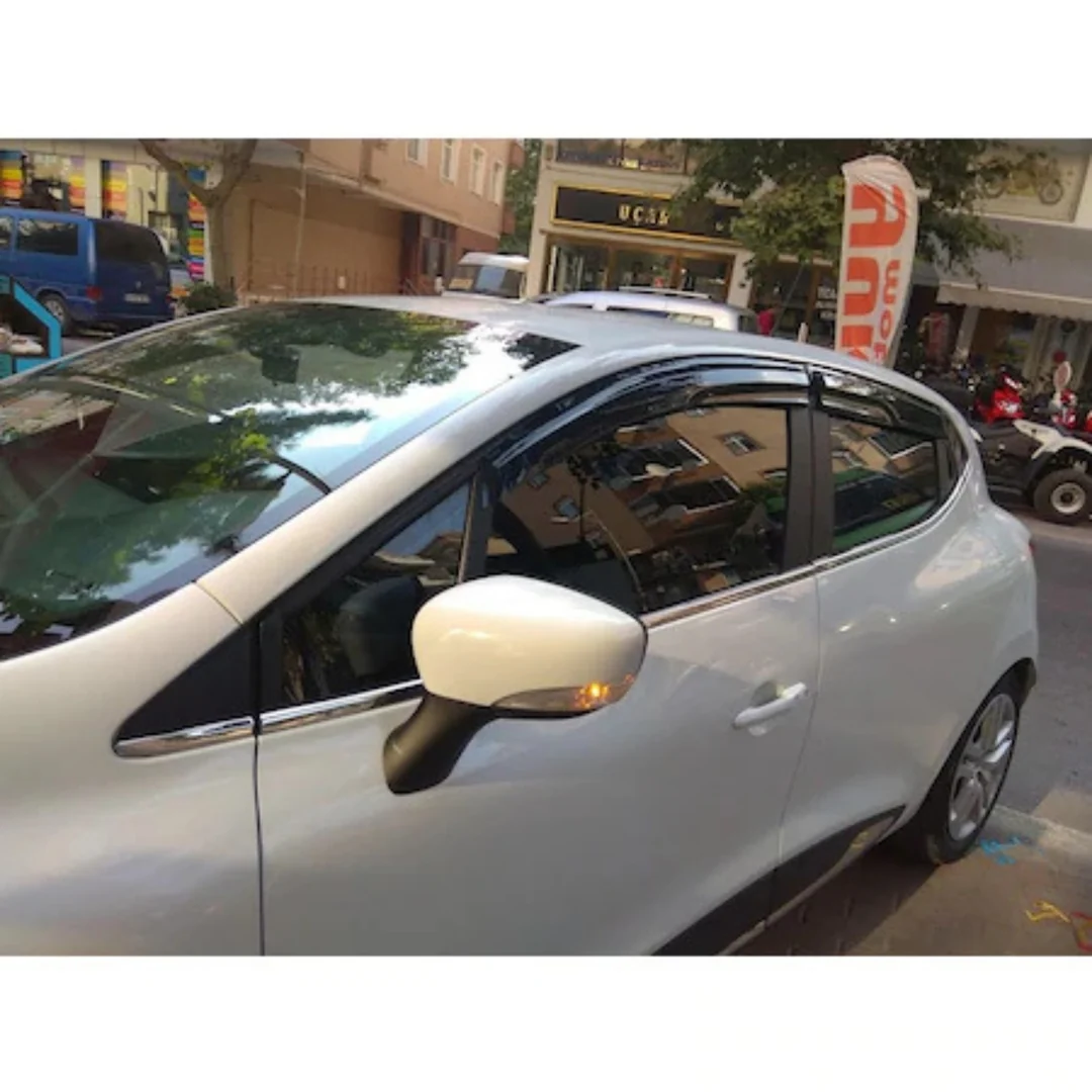 Renault Clio Cam Çıtası Alt - Krom 8 Parça 2012-2019 Arası, Hb