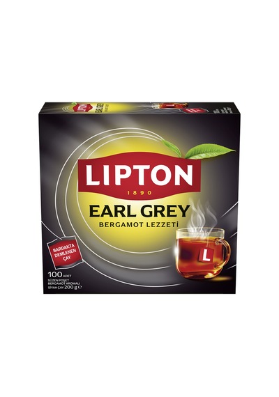 Lipton Earl Grey Bardak Poşet Çay 100'lü 200 G - 7 Adet Tarı