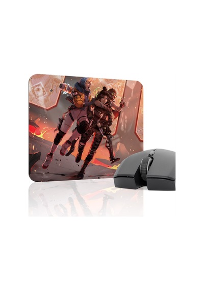 Apex Legends Kaymaz Dikişli Kauçuk Oyuncu Mousepad V2 - 22x18 Gaming Mouse Pad Fare Altlığı