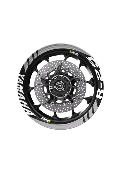 Yamaha R25 Geniş Jant Şeridi Gri