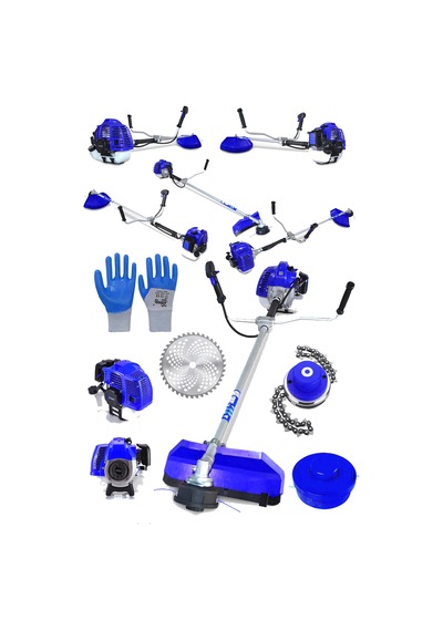 Steiner M-9100 Yan Tipi Benzinli Motorlu Tırpanı Makinesi + Canavar Başlık