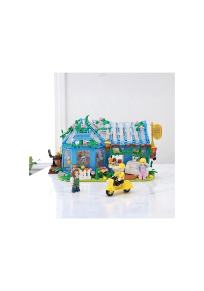 Ogi Mogi Toys Eğitici Bloklar Kahve Evi 642 Parça,Yapı Seti