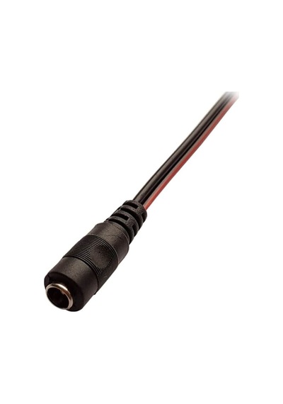 2.1mm Kablolu Jack Dişi - 20 Cm Kablo
