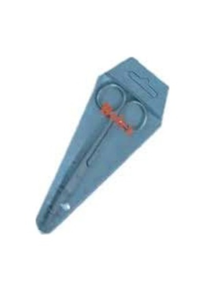 Bolex Cuticle No-4 Gümüş Eğik Nakış Makası- 12'li Paket