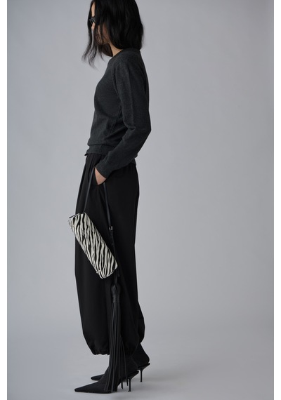 Suud Collection Füme Mona V Yaka Kazak