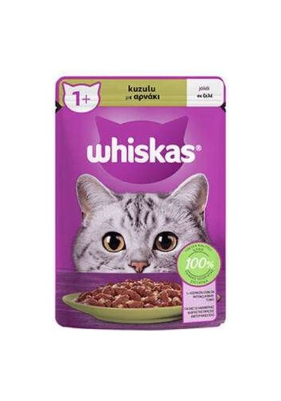 Pouch Jöle İçinde Kuzulu Yetişkin Kedi Konservesi 85 Gr Diğer