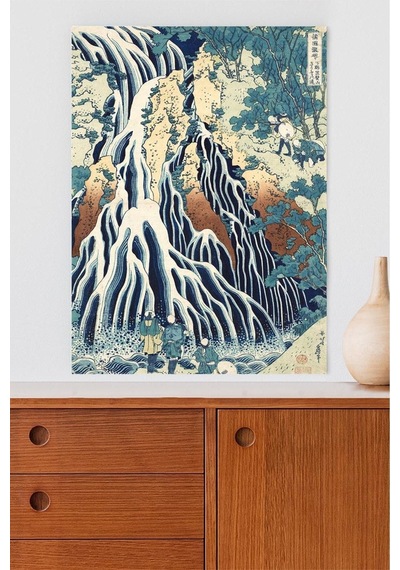 Kirifuri Waterfall - Katsushika Hokusai Sanatsal Poster